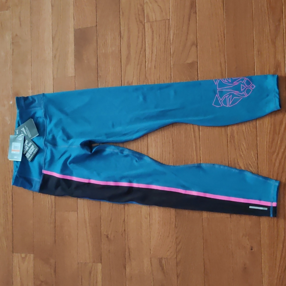 High Rise 7/8 Tight digi-bleu women's leggings - Picture 4 of 10